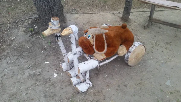 oyuncaklar kaz, kaz ve köpek