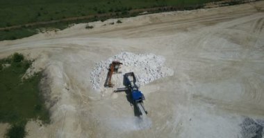Taş ocağı, alansal işleme cevheri