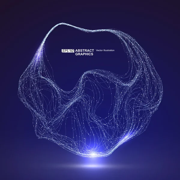 Örgü, soyut grafik teknolojik anlamda oluşan küçük noktalı deseni