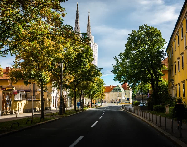 Столица Загреба Хорватия — стоковое фото