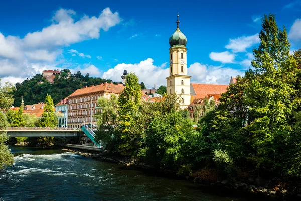Bella città di Graz in Austria — Foto Stock