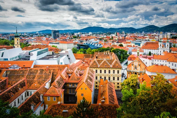 Красивый город Грац в Австрии — стоковое фото