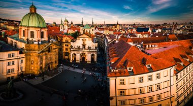 Prag eski şehir panoraması