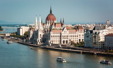 Budapeşte Macaristan'ın güzel manzara