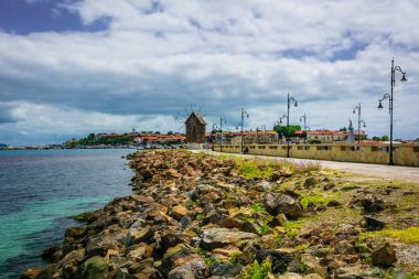 Nessebar Old Town yel değirmeni