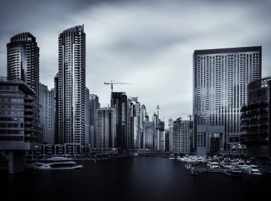 BAE (Emirlikleri Dubai Marina manzarası)