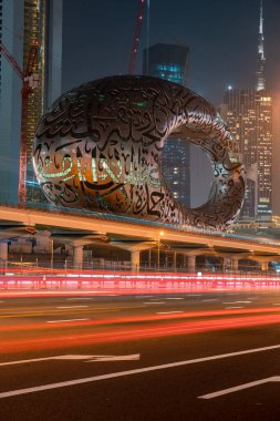 Bilim ve yeniliğe adanmış Geleceğin Müzesi, Dubai 'nin bir sonraki ikonik binası, Uae.
