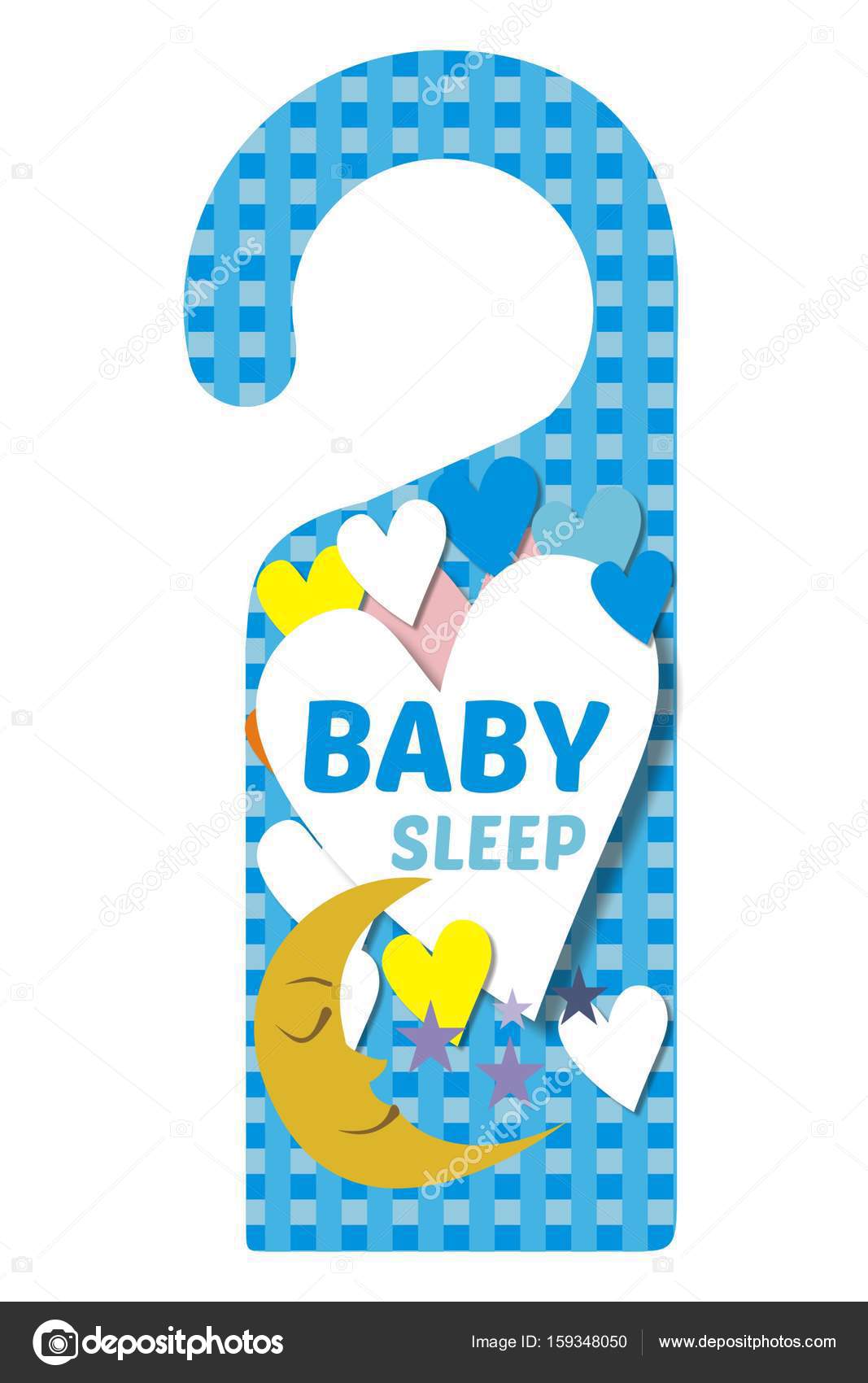 Junge Baby Schlaf Tur Ticket Stockfoto C Stazeler 159348050