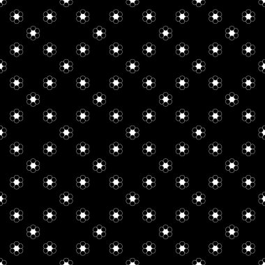 Çiçekler geometrik seamless modeli 8,10