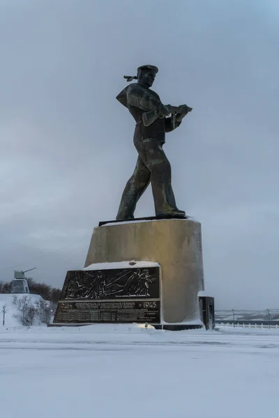 Monumento a los héroes del mar del Norte . — Foto de Stock