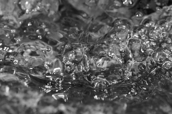 Abstraction Clear Mountain Running Water Note Shallow Depth Field — Stock Photo, Image
