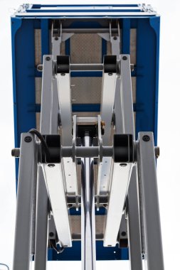 Kısmi inşaat ekipmanları, alan derinliğine dikkat edin