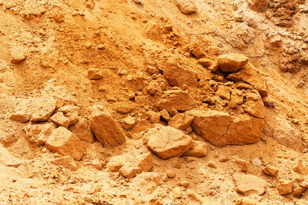 Yellow Sand Construction — Stock Photo, Image