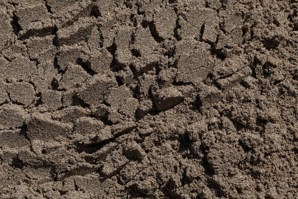 建筑中的沙子 注意田野的浅层深度 — 图库照片