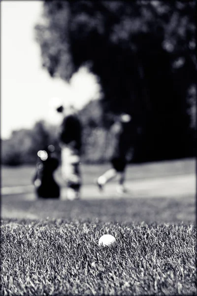 Terrain de golf sportif — Photo