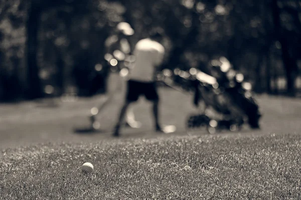 Campo de golfe esportivo — Fotografia de Stock