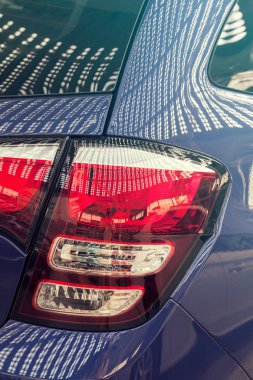 fren lambaları araçlarda, not alan sığ derinliği