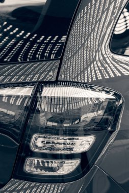 fren lambaları araçlarda, not alan sığ derinliği