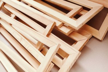 Tuvali olmayan resimler için çerçeveler, yüzeysel alan derinliğine dikkat edin