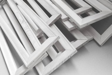 Tuvali olmayan resimler için çerçeveler, yüzeysel alan derinliğine dikkat edin