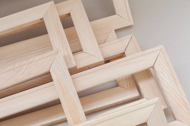 Tuvali olmayan resimler için çerçeveler, yüzeysel alan derinliğine dikkat edin