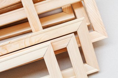 Tuvali olmayan resimler için çerçeveler, yüzeysel alan derinliğine dikkat edin