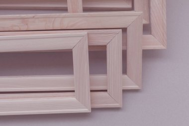 Tuvali olmayan resimler için çerçeveler, yüzeysel alan derinliğine dikkat edin