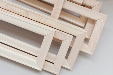 Tuvali olmayan resimler için çerçeveler, yüzeysel alan derinliğine dikkat edin