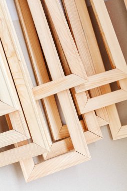 Tuvali olmayan resimler için çerçeveler, yüzeysel alan derinliğine dikkat edin