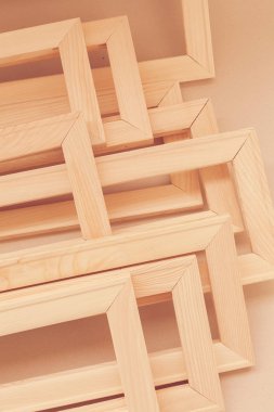 Tuvali olmayan resimler için çerçeveler, yüzeysel alan derinliğine dikkat edin