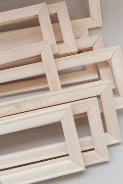 Tuvali olmayan resimler için çerçeveler, yüzeysel alan derinliğine dikkat edin