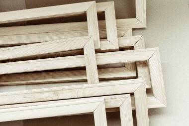 Tuvali olmayan resimler için çerçeveler, yüzeysel alan derinliğine dikkat edin