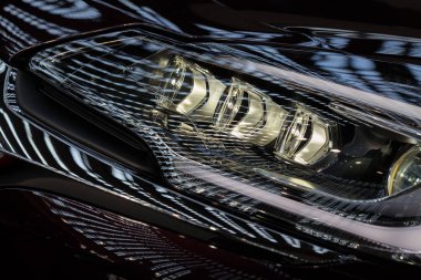 farlar araç, not alan sığ derinliği yazın