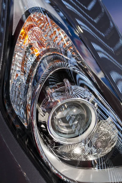 Type Headlights Vehicle Note Shallow Depth Field — Stock Photo, Image