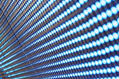 arka plan bulanık için karanlık bir arka plan üzerinde soyut mavi ışık