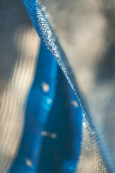 Abstract Old Blue Network Light Note Shallow Depth Field — Stock Photo, Image