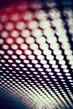 Soyut ışık tavanı, alanın sığ derinliğine dikkat edin