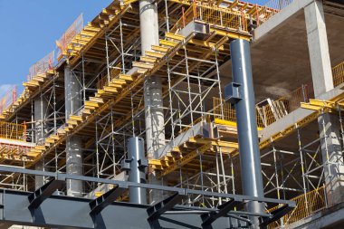 Bina yapım aşamasında