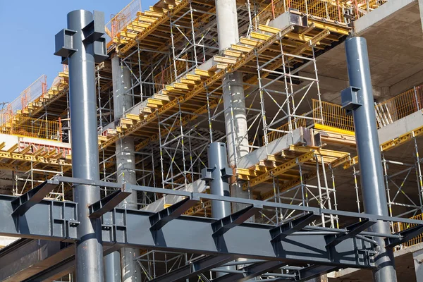 Gebäude im Bau — Stockfoto