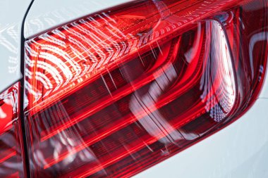 fren lambaları araçlarda, not alan sığ derinliği