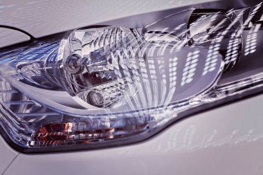 farlar araç, not alan sığ derinliği yazın