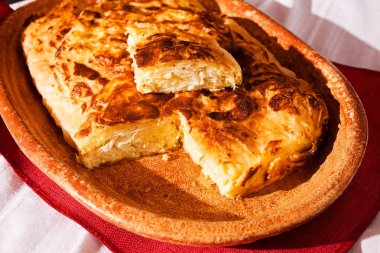 Serbian traditional  cheese pie
