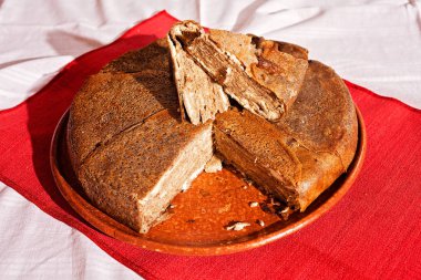 bread of integral pancakes