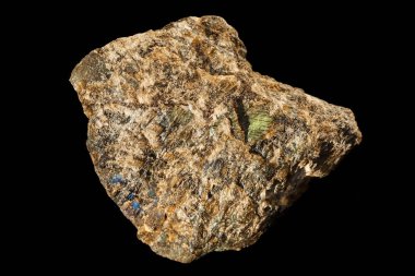 Doğadan bir mineral örneği.