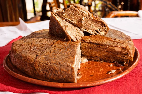 bread of integral pancakes