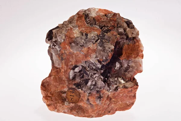 Eine Probe Von Mineralien Aus Der Natur — Stockfoto