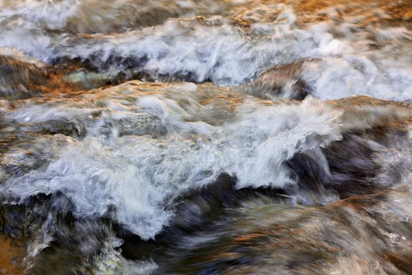 Камінь Під Гірською Водою Неглибока Глибина Різкості — стокове фото