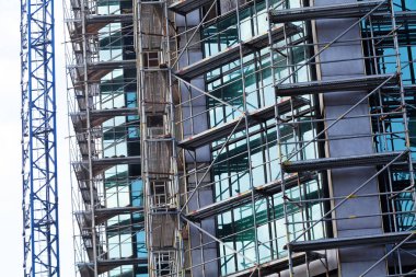 Bir iş binası inşa ediliyor