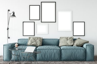 Çerçeve mockup, Poster mock-up, ürün örnekler, tuval Mockup, sunu Sanat çalışması, İskandinav tarzı stok görüntü