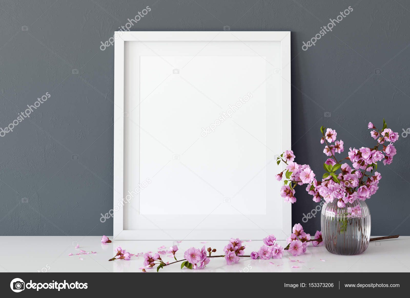 Manichino di poster nel salotto interno — foto stock © yuri u #153373206 Poster per salotto